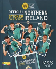 Eat Well Play Well Official Northern Ireland Sticker Collection swaps